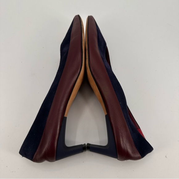 GRAY MATTERS Colorblock Clara Pump Unique Art to Wer Heels Size 40 - Picture 6 of 7